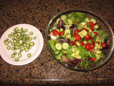 Raw food diet day 28 lunch